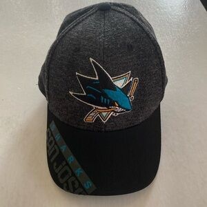 REEBOK NHL Center Ice Collection San Jose Sharks Hat Size S/M